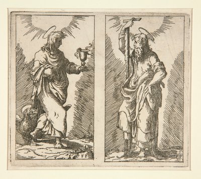 Saint John and Saint Simon by Unknown