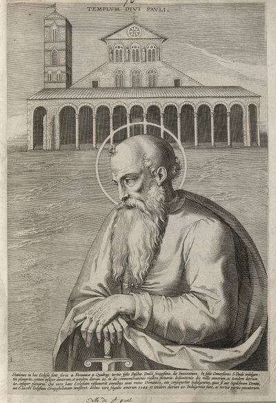 Saint Paul in front of Saint Paul by Unknown