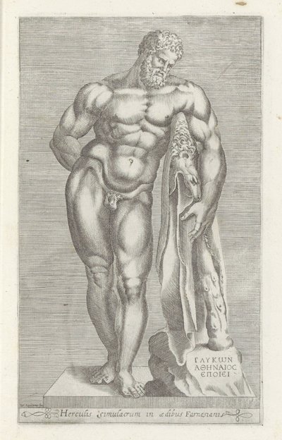 Sculpture of Hercules by Unknown