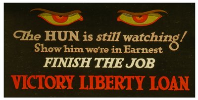 The Hun is still watching! Show him we