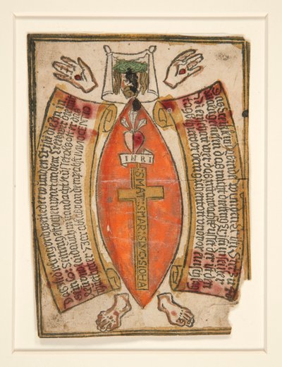 The Measure of the Side Wound and the Body of Christ, an Indulgence by Unknown