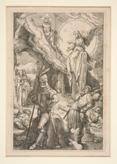 The Resurrection (detail) by Unknown