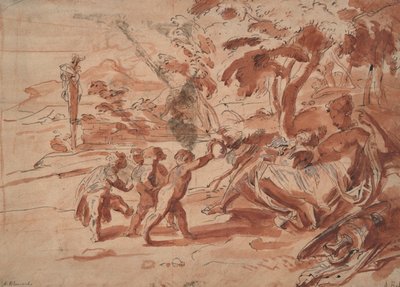 Venus and Cupid with Putti by Unknown