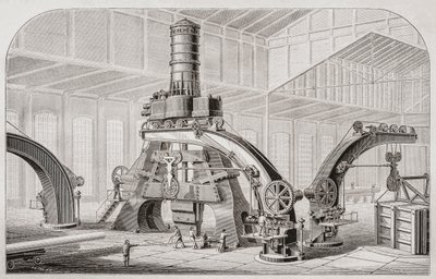 19th Century Steam Hammer, or Drop Hammer by Unknown artist