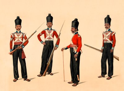 40th Madras Native Infantry by Unknown