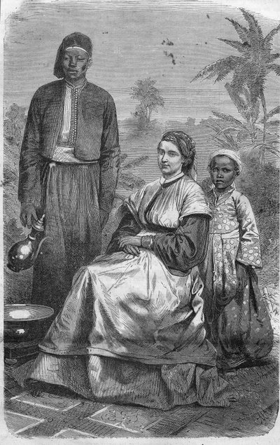 Alexandrine Petronella Francina Tinne, Dutch traveler, murdered in Central Africa by the Tuareg by Unknown artist