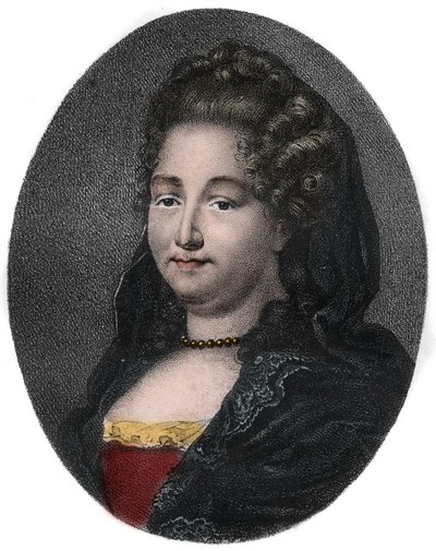 Anne Dacier (nee Lefebre) French Greek scholar and translator - portrait of Anne Lefebvre dit Madame Dacier, French scholar (1647-1720). by Unknown artist