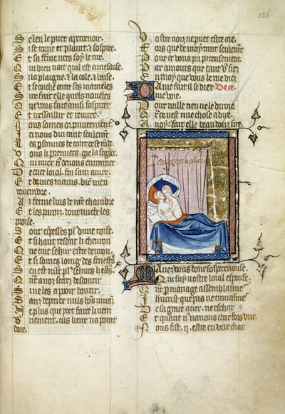 A Couple in Bed by Unknown artist