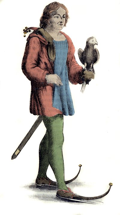 A Middle-Aged Man Wearing Shoes to the Foal by Unknown artist