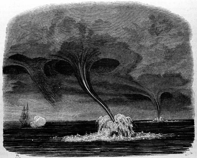 A Tornado of Water (19th Century Engraving) by Unknown artist