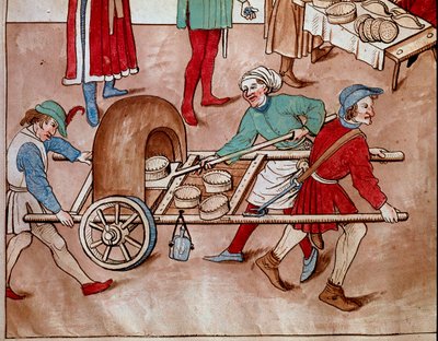 A Walking Baker by Unknown artist