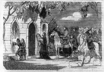 A wedding in Brittany in the 14th century by Unknown artist