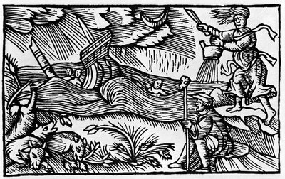 A Witch Causes a Storm after 