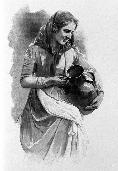 A Young Woman of the People, Inhabitant of Messina, Sicily by Unknown artist