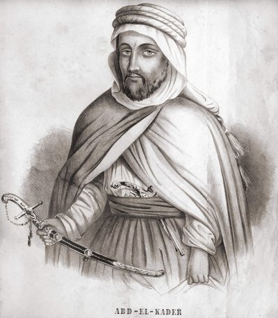 Abd el Kader, Arab emir of Algeria by Unknown artist