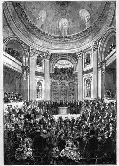 Academie Francaise: reception of Henri d