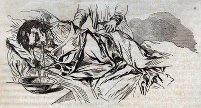 Accident Medicine - Effective Relief for Drowned People - Engraving in 