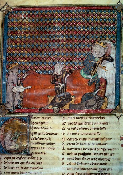 Adenet le Roi recites Cleomades