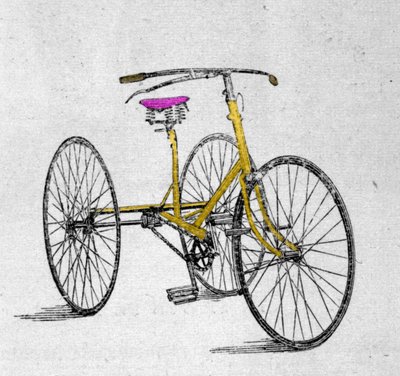 Advanced tricycle model. by Unknown artist