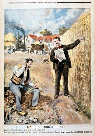 Advertising for the newspaper "L