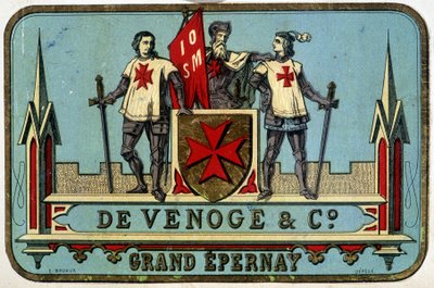 Advertising Label of 