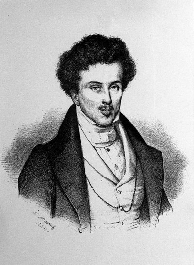 Alexandre Dumas at the age of Twenty-Nine by Unknown artist