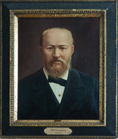 Portrait of the Dramatist Alexander N. Ostrovsky by Unknown artist