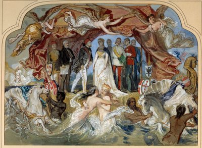 Allegory for the Inauguration of the Suez Canal by Unknown artist