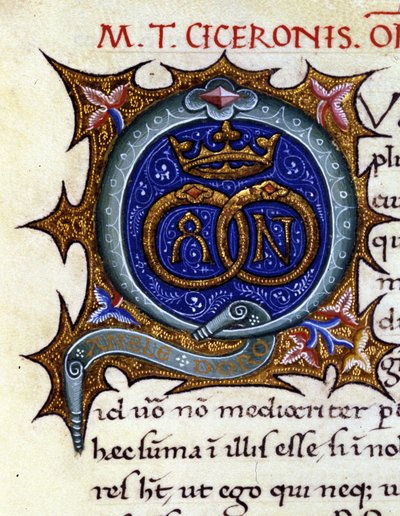 Alphabet: miniaturized letter Q by Unknown artist