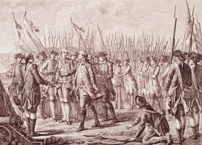 American Revolutionary War: The surrender of Lord Cornwallis by Unknown artist