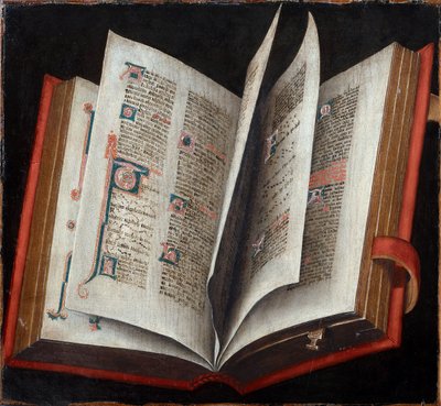 An Opened Liturgical Book by Unknown artist