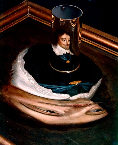 Anamorphic Portrait of Charles I by Unknown