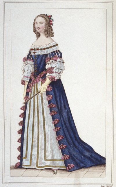 Portrait of Ninon de Lenclos by Unknown artist