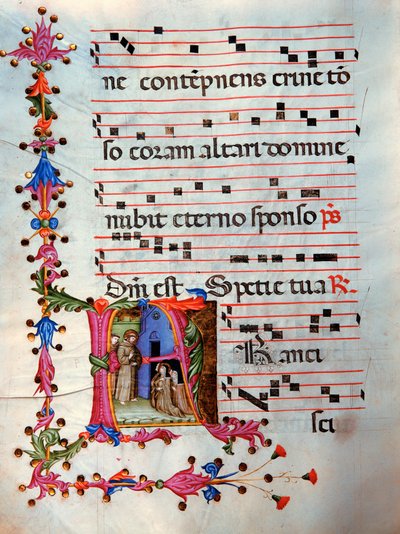 Antiphonary in Note 7 by Unknown Artist