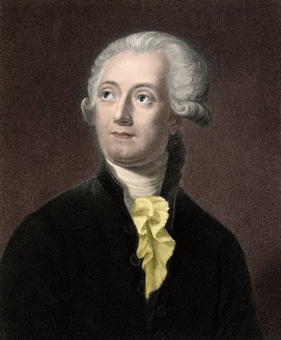 Antoine Laurent Lavoisier (1743-1794) - engraving - 19th century by Unknown artist