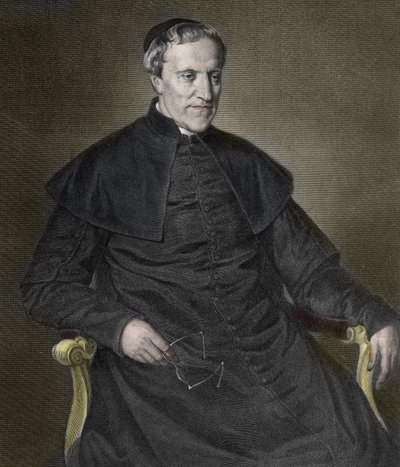 Portrait of Antonio Rosmini (1797-1855), Italian Philosopher and Priest by Unknown artist
