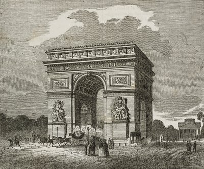Arch of Triumph, Paris, France by Unknown artist