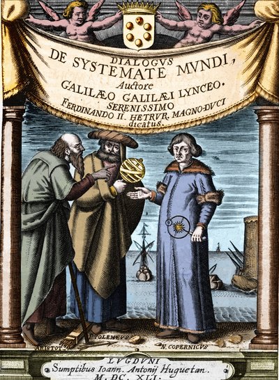 Aristotle, Ptolemy and Nicolas Copernicus by Unknown artist