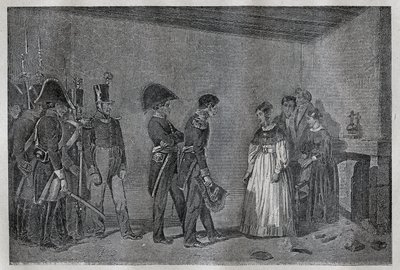 Arrest of Duchess of Berry in Nantes on November 7 by Unknown artist