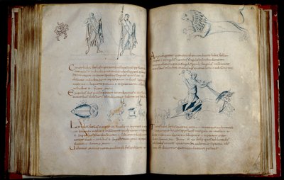 Astronomical Manuscript with the Constellations of the Northern Hemisphere by Unknown