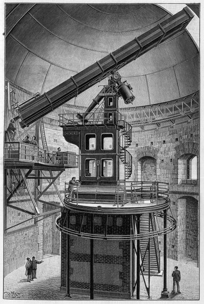 Astronomical Glasses of Mr. Janssen, Member of the Institute, Director of the Observatory for Physical Astronomy in Meudon by Unknown artist