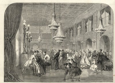 Baden Baden (Baden-Baden), Germany - Inside the Conversation Room - 1867 by Unknown artist