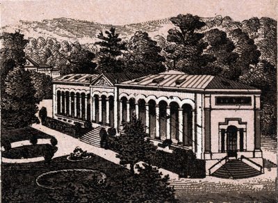 Baden Baden, Germany: view of the Colonnade by Unknown artist