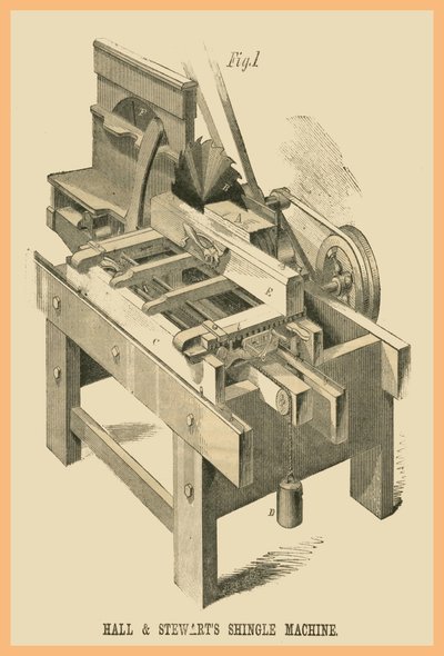 Ball - Stewarts Shingle Machine by Unknown Artist