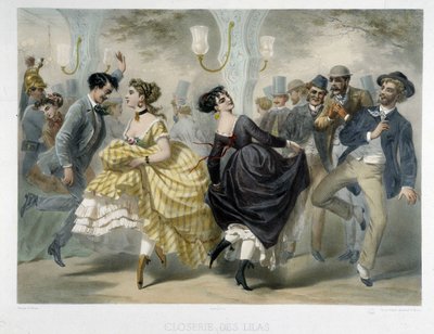 Ball at the Closerie des Lilas, circa 1860 by Unknown artist