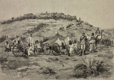 Battery of Federico Ciccodicola, Eritrea by Unknown Artist
