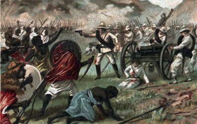 Battle of Abba Karima (Adoua, Ethiopia) Between Ethiopia and Italy by Unknown artist