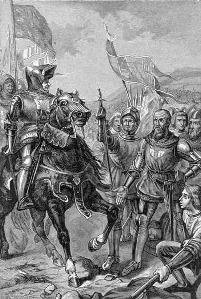 Battle of Cocherel, May 16 by Unknown artist