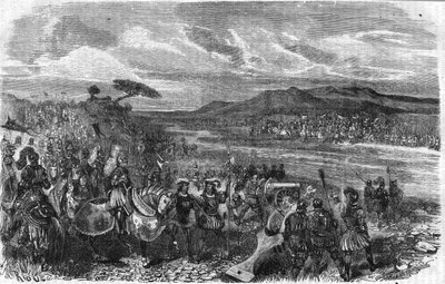 Battle of Fornoua under Charles VIII on July 6 by Unknown artist