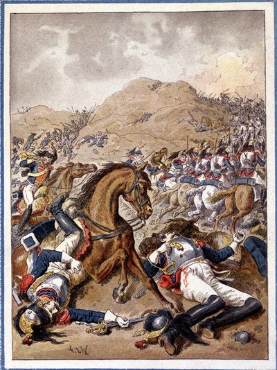 Battle of Moskova (Battle of Borodino), 7 September 1812 by Unknown Artist